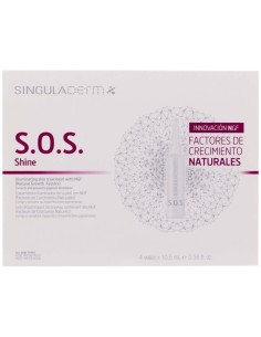 S.O.S. Shine 4 Viales De 10,5Ml de Singuladerm 2