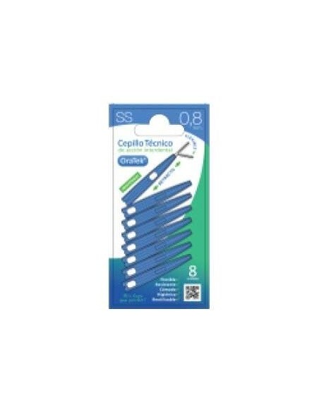 Cepillo Interdental Retractil 0,8Mm 8Ud. de Oratek