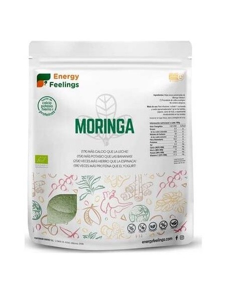 Moringa Polvo 1Kg. Eco Vegan Sg de Energy Feelings