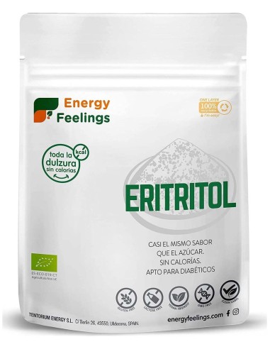 Eritritol Polvo 1Kg. Vegan Sg de Energy Feelings