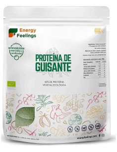 Proteina De Guisante Vainilla 1Kg. Eco Vegan Sg de Energy Feelings 2