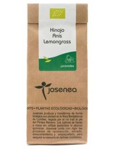 Hinojo Anis Lemongrass 10Piramides Bio de Josenea 2