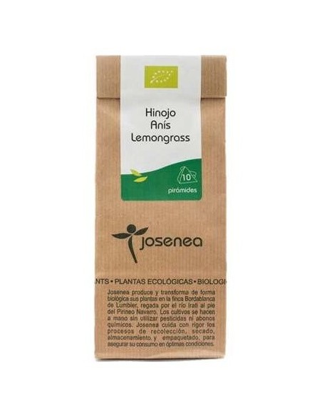 Hinojo Anis Lemongrass 10Piramides Bio de Josenea