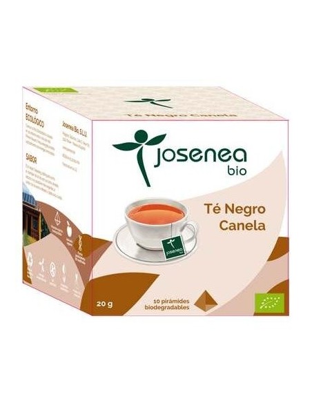 Te Negro-Canela 10Piramides Ensobradas Bio de Josenea