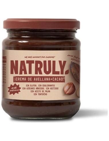 Crema De Cacao Y Avellanas, 285 G de Natruly