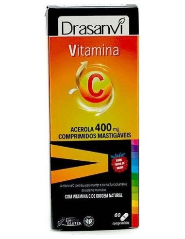 Vitamina C 800Mg Masticable 60 Comprimidos Drasanvi