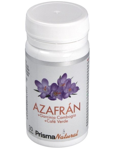 Azafran+Garcinia+Cafe Verde 30Caps  de Prisma Natural