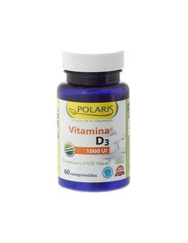Vitamina D3 1000Ui 60Comp. de Polaris