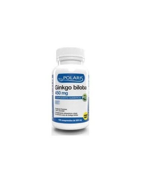 Ginkgo Biloba 450Mg. 150Comp. de Polaris