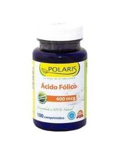 Acido Folico 400Mcg. 100Comp. de Polaris 2