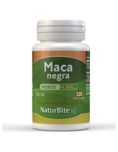 Maca Negra Forte 4000mg, 120 Comp. de NaturBite 2
