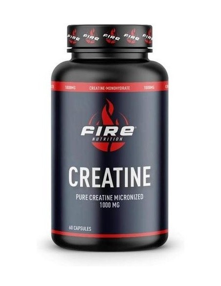 Creatine Pure 1000Mg 60Cap. de Fire Nutrition