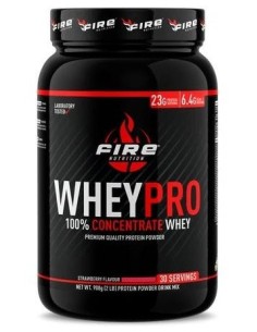 Wheypro Concentrate Fresa 908Gr. de Fire Nutrition 2