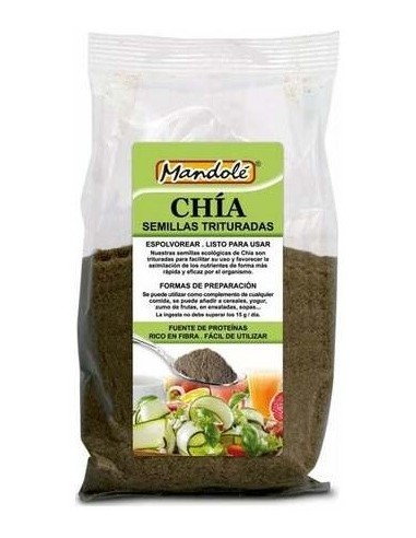 Semillas De Chia Triturada 175Gr. Bio de Mandole