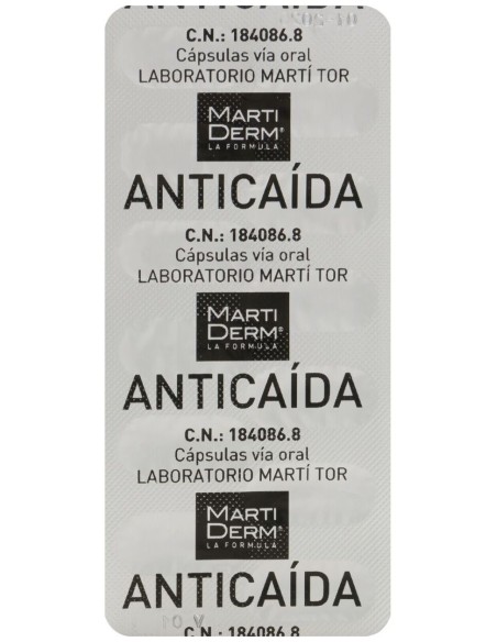 Martiderm Hair System Anticaida 60 Caps de Martiderm