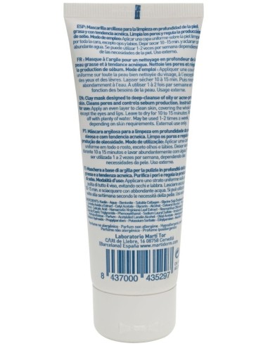 Martiderm Pure Mask 75Ml de Martiderm