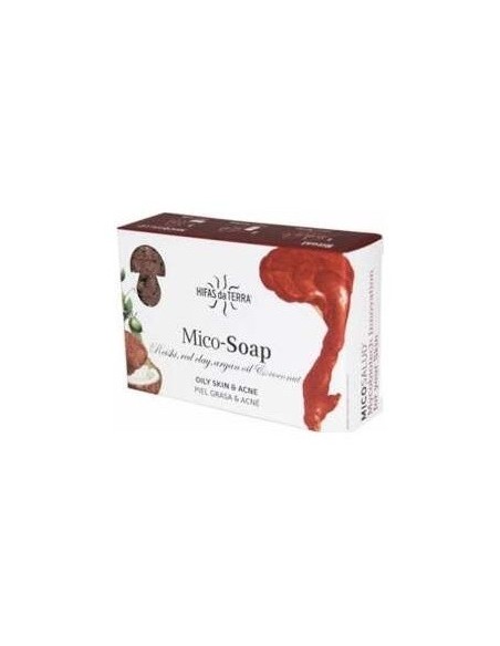 Mico-Soap Reishi-Arcilla Roja-Argan-Coco 150Gr. de Hifas Da Terra