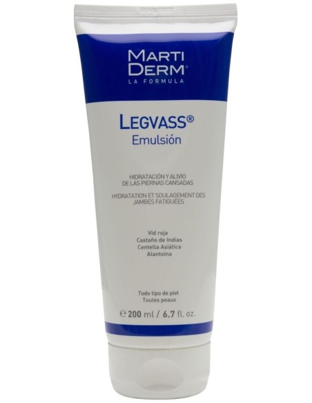 Legvass Hidro Descans Piernas Emulsion 200 Ml de Martiderm