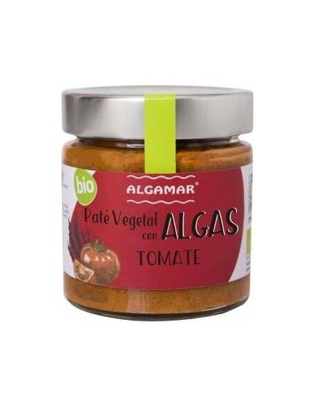Paté De Algas Con Tomate Bio 180 g  de Algamar