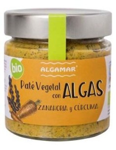 Paté De Algas Zanahoria Y Cúrcuma Bio 180 g  de Algamar 2