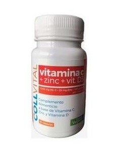 Vit C +Zinc+Vit D3 60Cap. Collvital de Triconatura 2