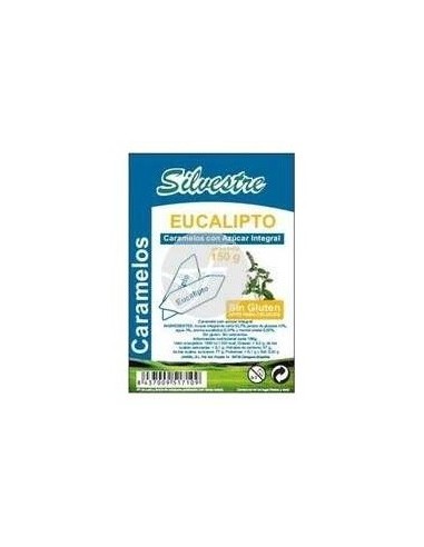 Caramelos De Eucalipto Azucar De Caña 150Gr. de Silvestre