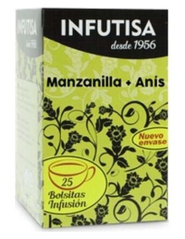 Manzanilla-Anis Infusion 25Bolsitas de Infutisa