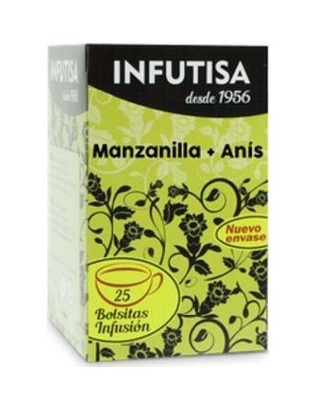 Manzanilla-Anis Infusion 25Bolsitas de Infutisa