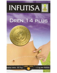 Dren 14 Infusion 25Bolsitas de Infutisa 2