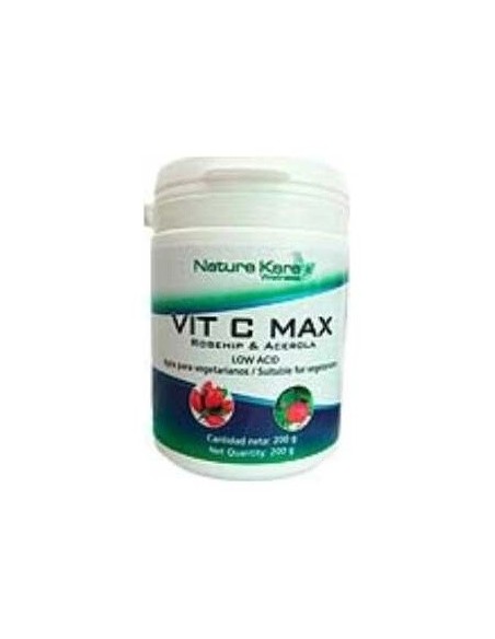 Vitamina C Max Polvo 200Gr. de Nature Kare Wellness