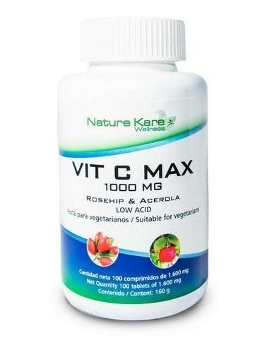 Vitamina C Max Polvo 200Gr. de Nature Kare Wellness