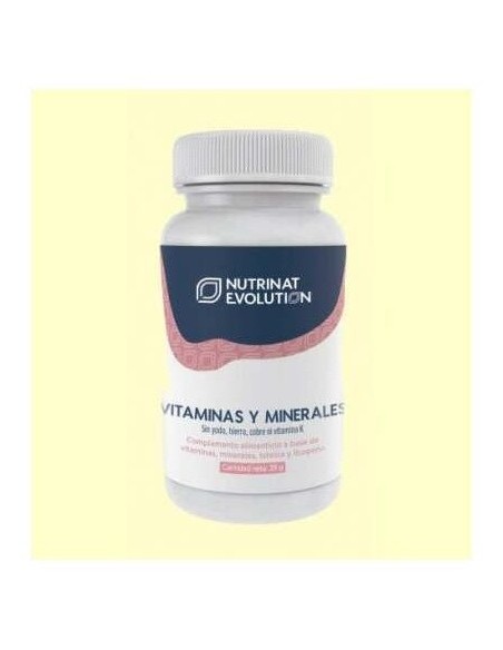 Vitaminas Y Minerales  30 COMP de Nutrinat Evolution