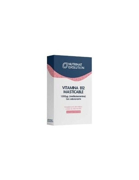 Vitamina B12 Masticable 30 Comp de Nutrinat Evolution