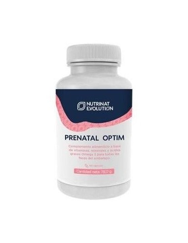 Prenatal Optim 60 Caps  de Nutrinat Evolution