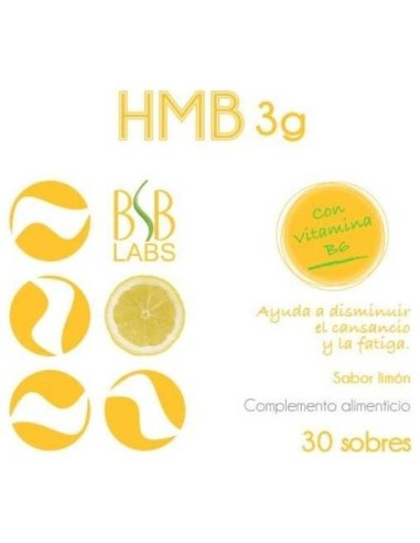 Hmb Sabor Limon 30 Sobres Bsb Labs