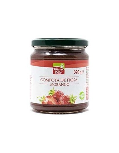 Compota De Fresa 320Gr. Bio de La Finestra Sul Cielo