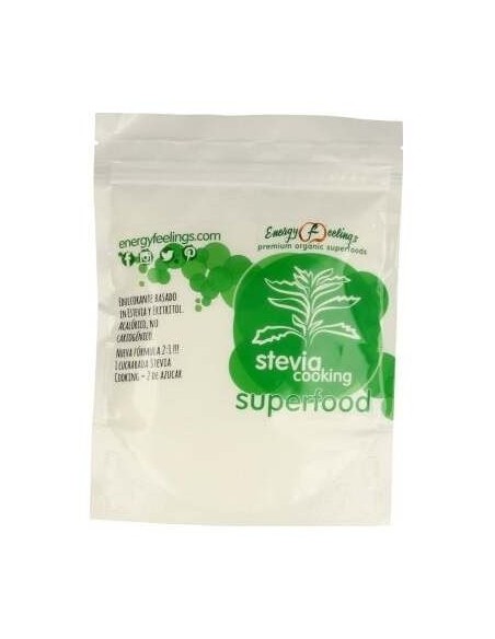 Estevia Cooking 1:2 200 Gramos Vegan Sg Energy Feelings