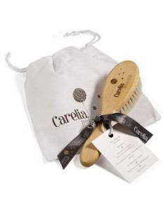 Carelia Cepillo Natural Bebe + Bolsita Algodón de Carelia 2