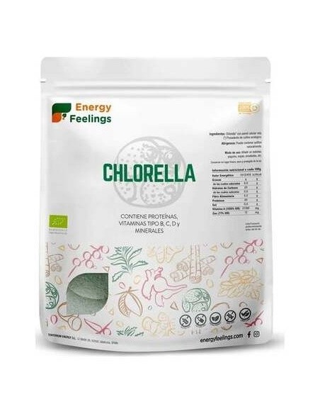 Chlorella Polvo 1Kg. Eco Vegan Sg de Energy Feelings