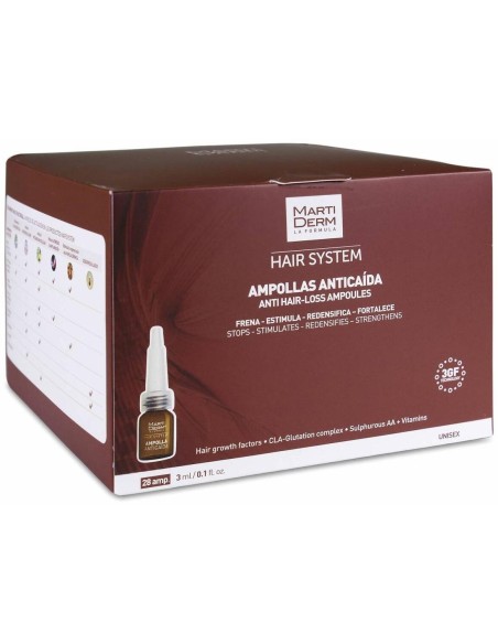 Martiderm Hair System 3Gf Anticaida 28Amp de Martiderm