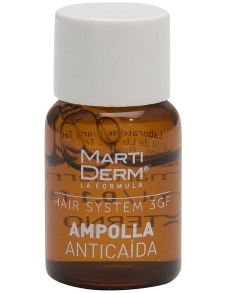 Martiderm Hair System 3Gf Anticaida 14Amp de Martiderm