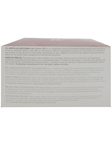 Martiderm Hair System 3Gf Anticaida 14Amp de Martiderm