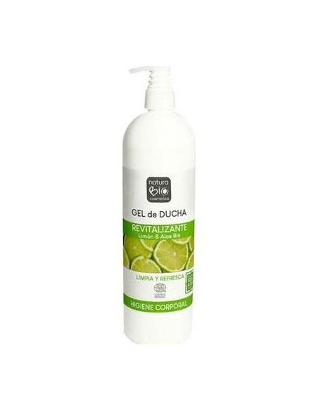 Gel De Ducha Revitalizante Limon-Aloe 740Ml. Bio de Naturabio Cosmetics