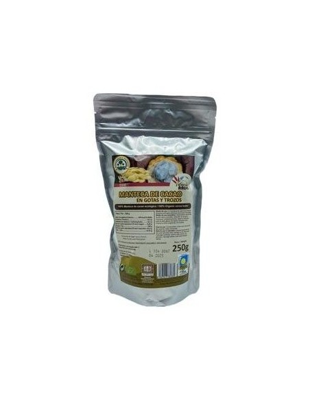 Manteca De Cacao Criollo Trozos 250Gr. Eco de El Oro De Los Andes
