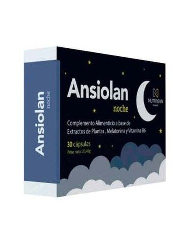 Ansiolan Nutrasan Noche 30Caps de Nutrasan