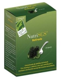 Nutrisgs Activado Forte 60Cap. de Cien Por Cien Natural 2