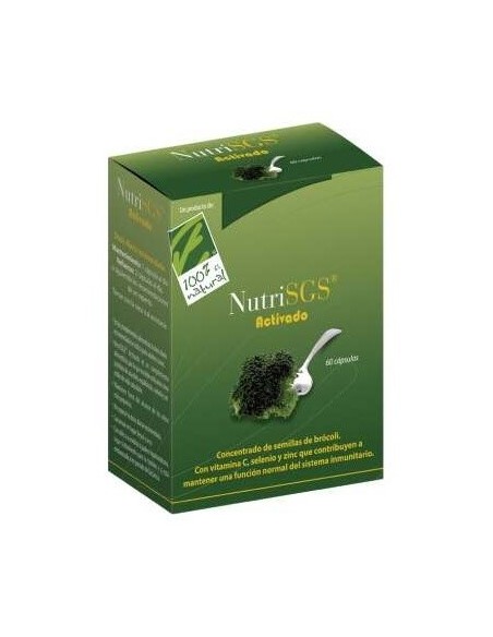 Nutrisgs Activado Forte 60Cap. de Cien Por Cien Natural