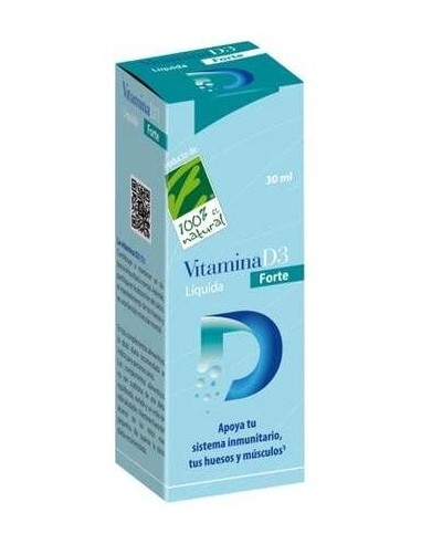 Vitamina D3 Forte Liquida 30Ml. de Cien Por Cien Natural