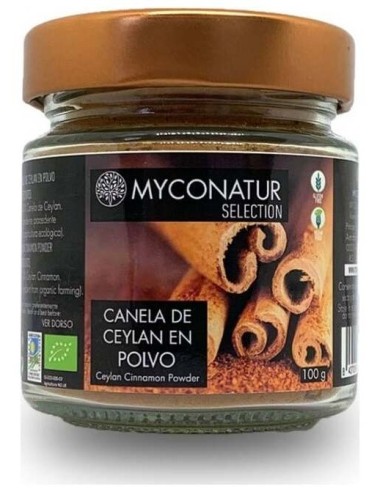Canela De Ceylan Polvo 75Gr. Eco de Myconatur