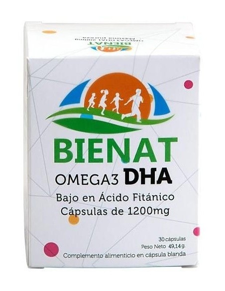 Bienat Dha Omega 3 1200Mg 30Cap. de Bienat